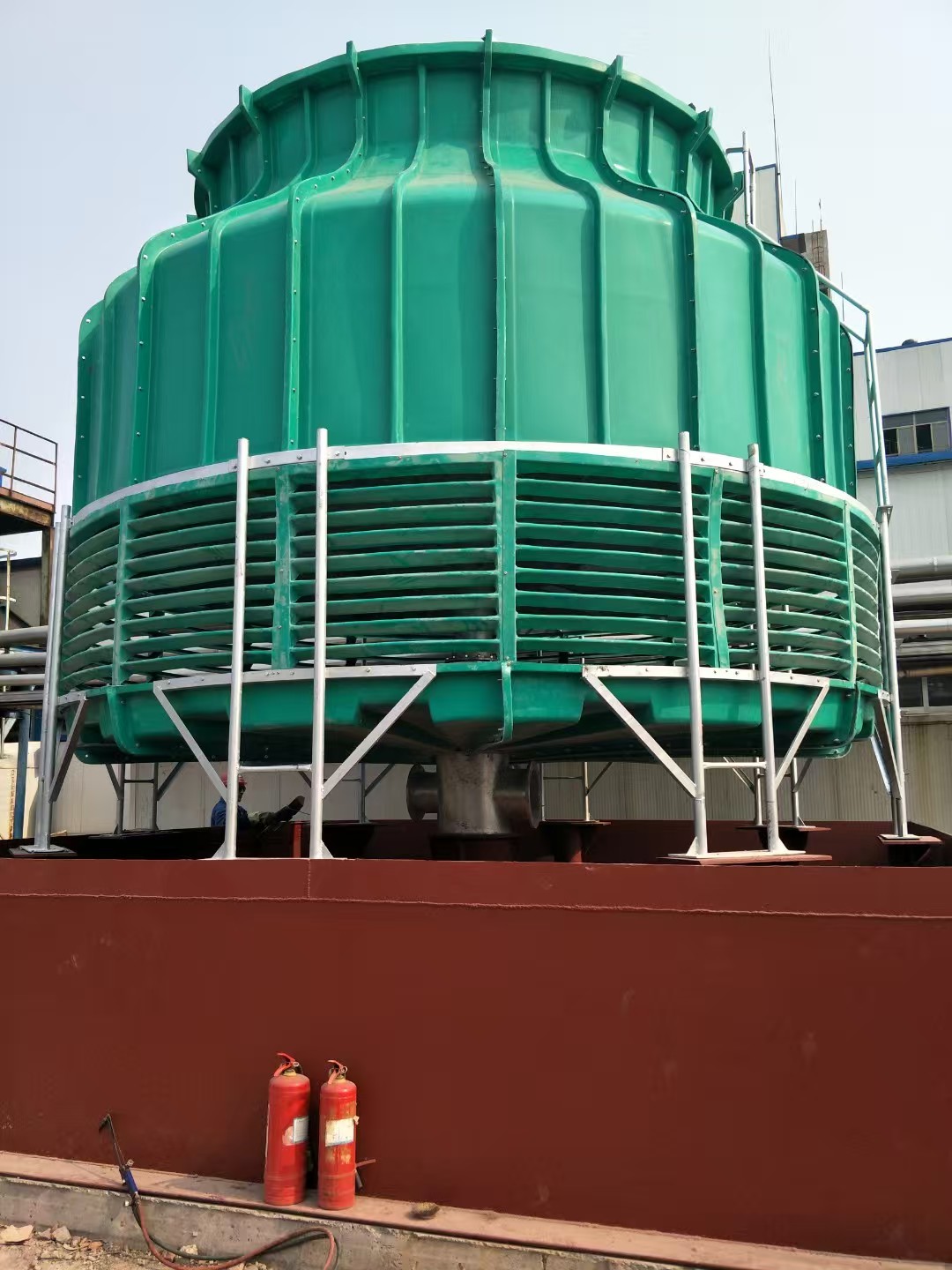 圓形逆流式冷卻塔