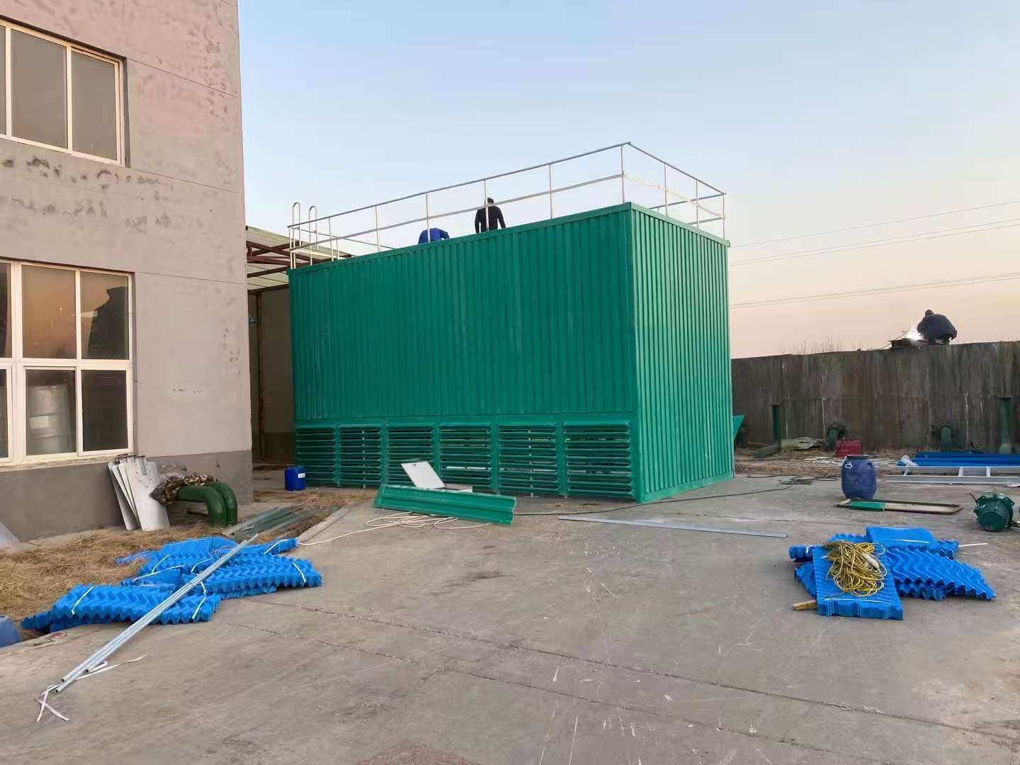 方形逆流式冷卻塔